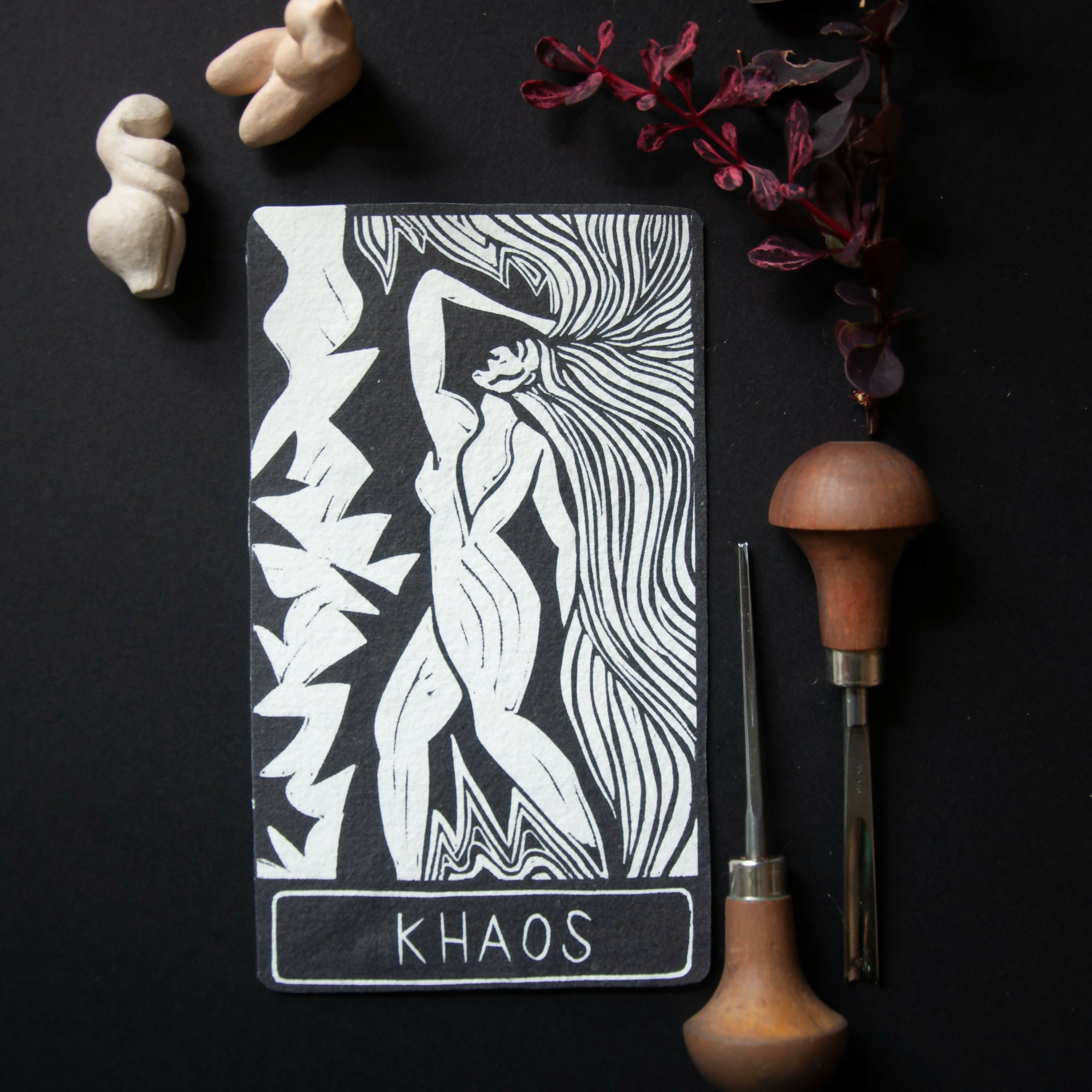 KHAOS GODDESS ALTAR CARD