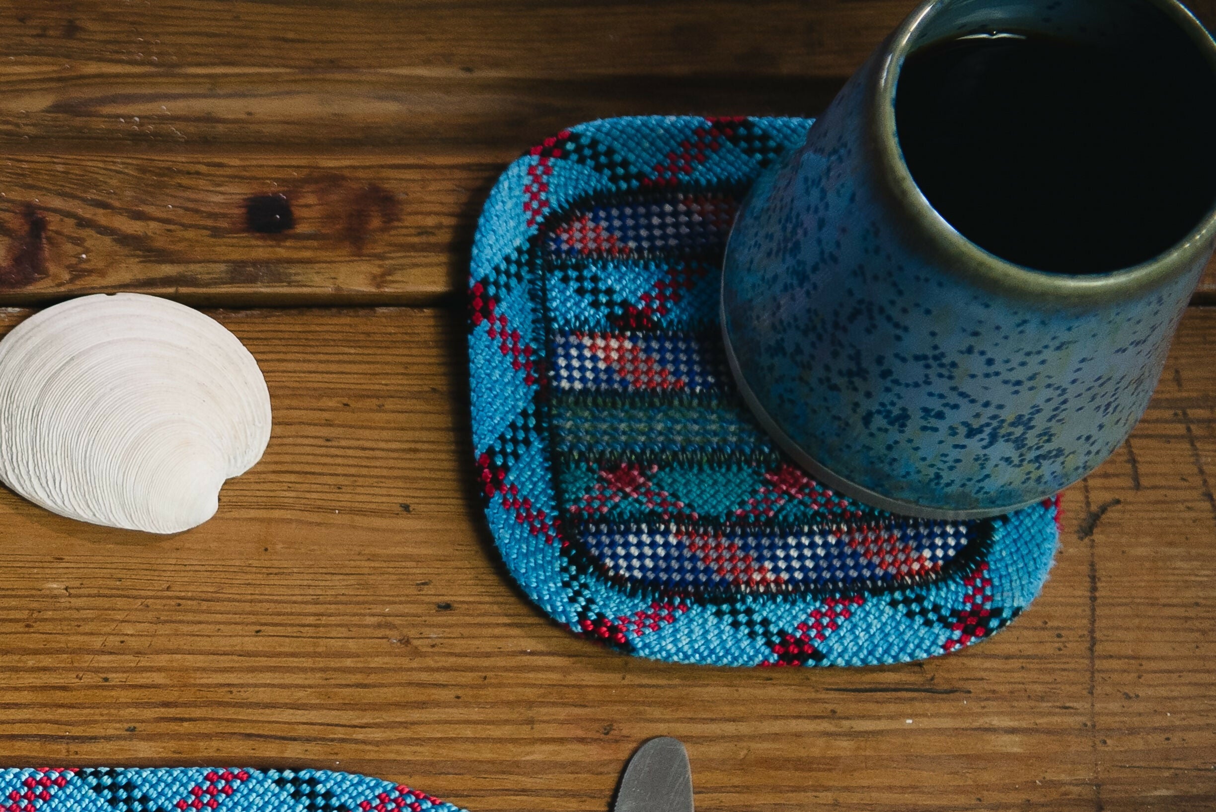 Recycled Climbing Rope Coaster