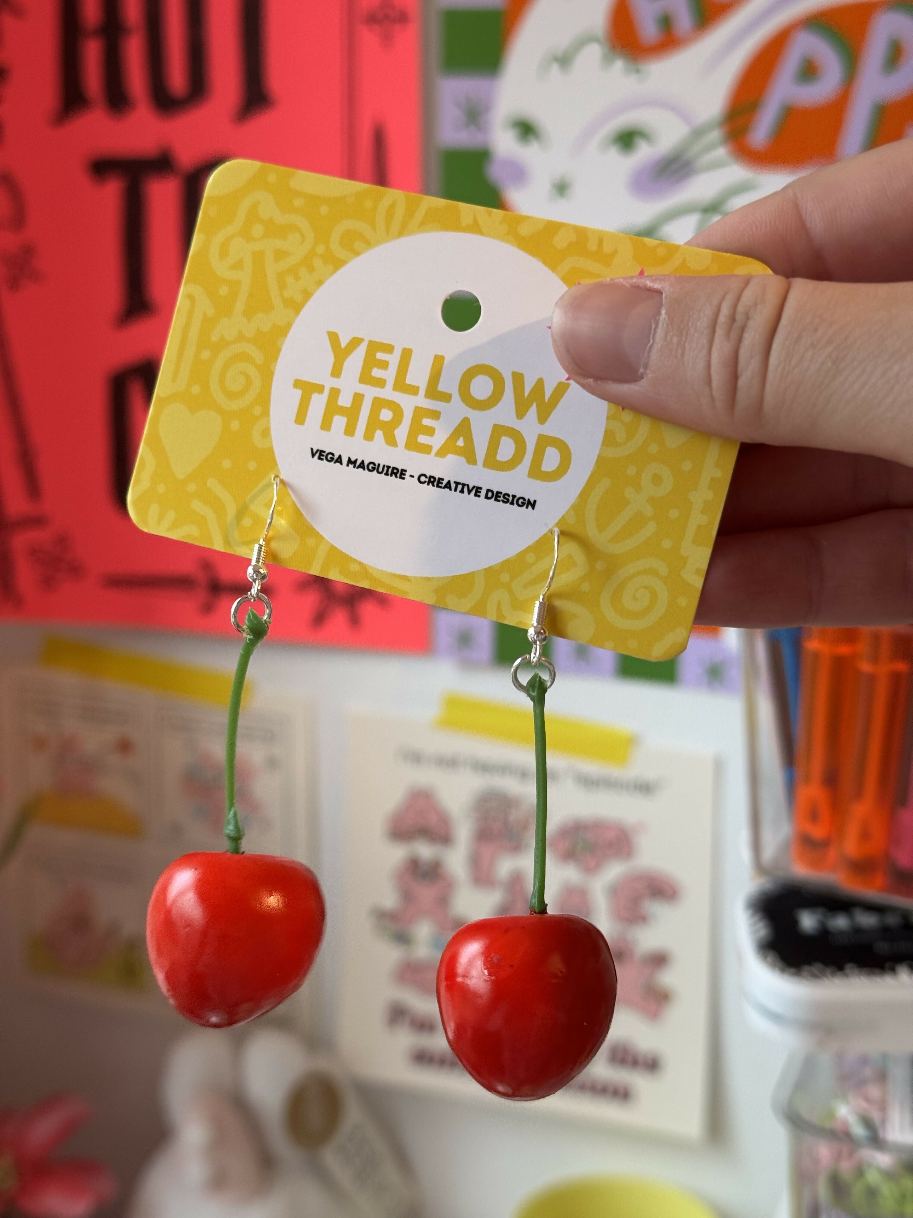 Cherry Earrings