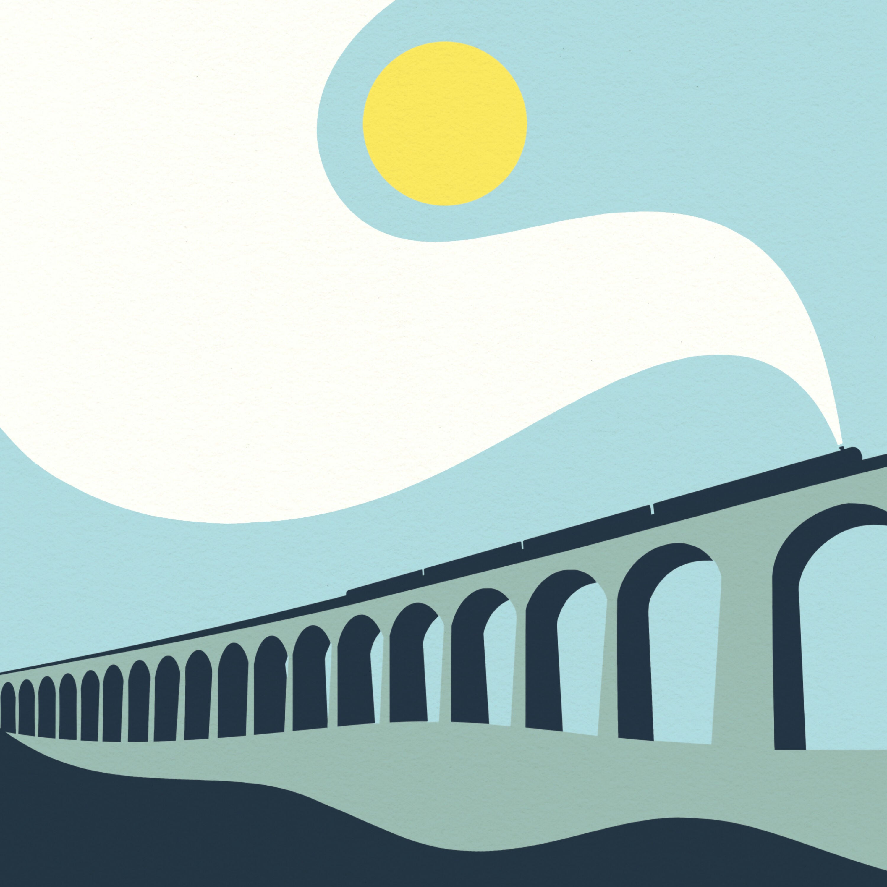 Ribblehead Viaduct, A4 Print