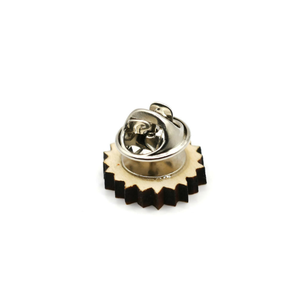 Sunflower Pin Badge