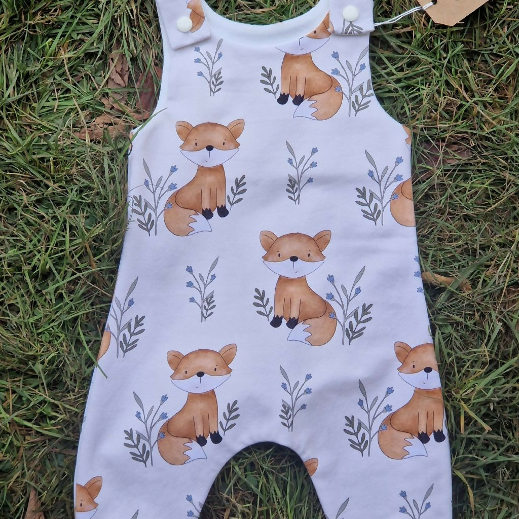 FOXY FOXES ROMPER 1-2 YEARS