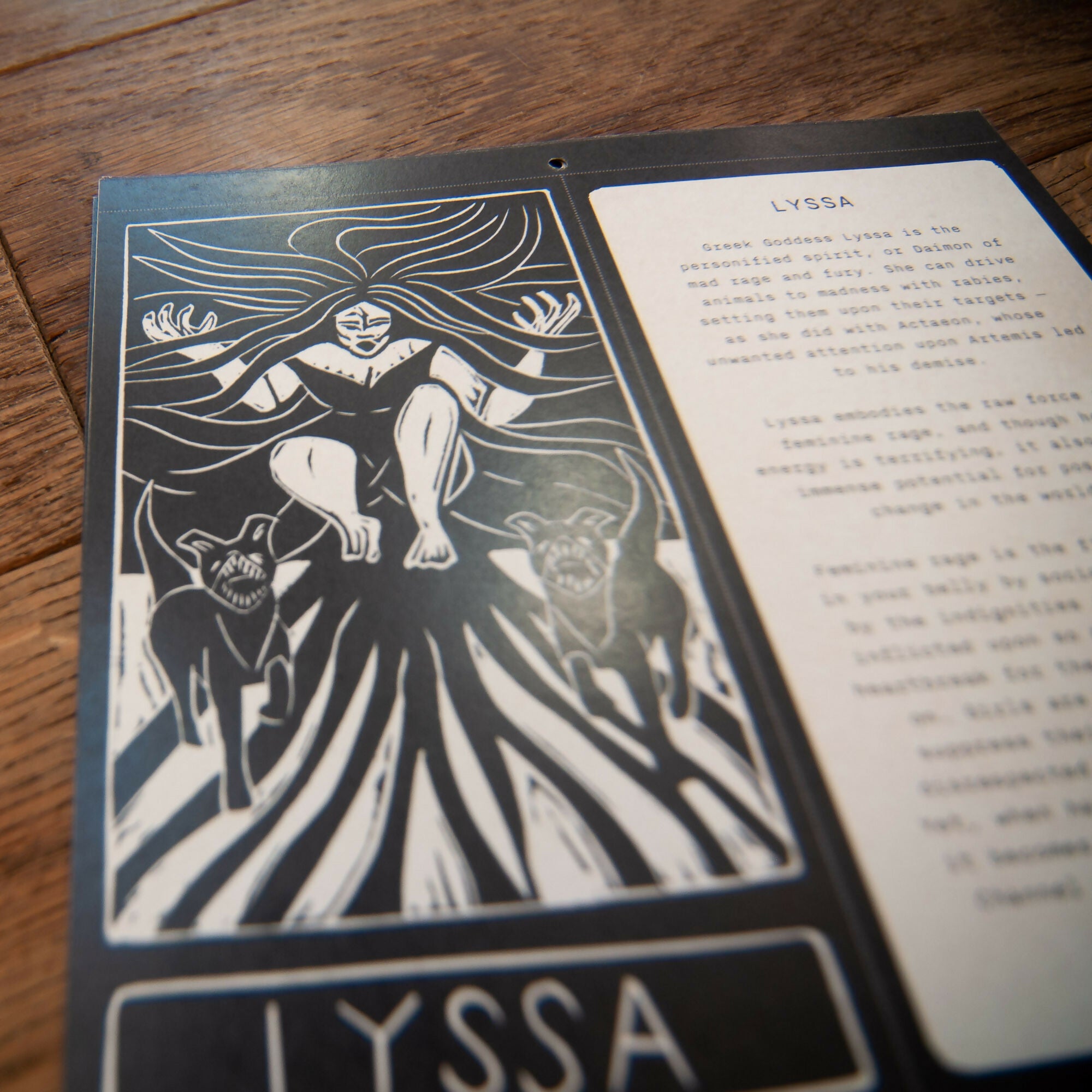 SISTERS OF SHADOW WALL CALENDAR 2026