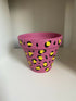 Pink Leopard Pot
