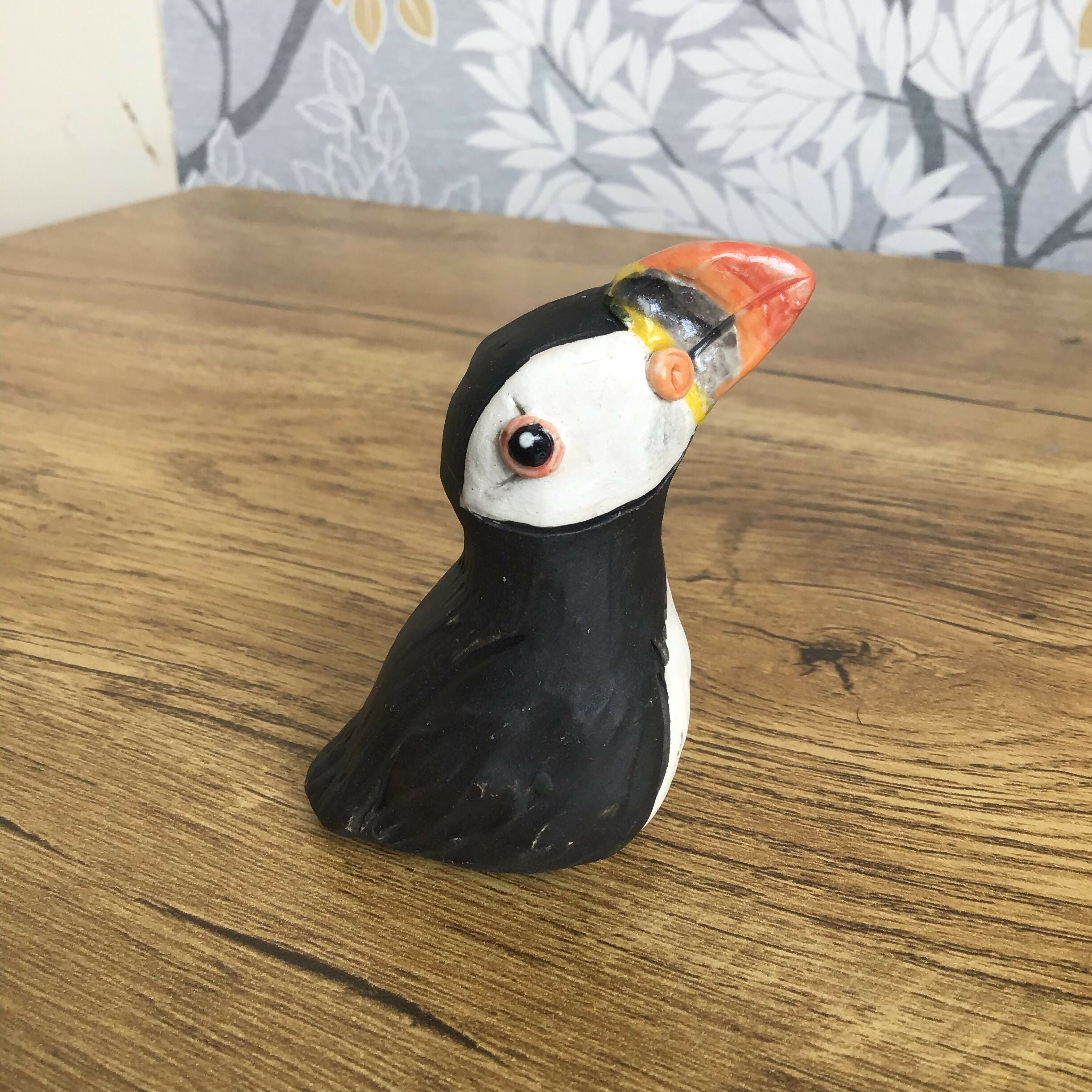 Small Ceramic Puffin