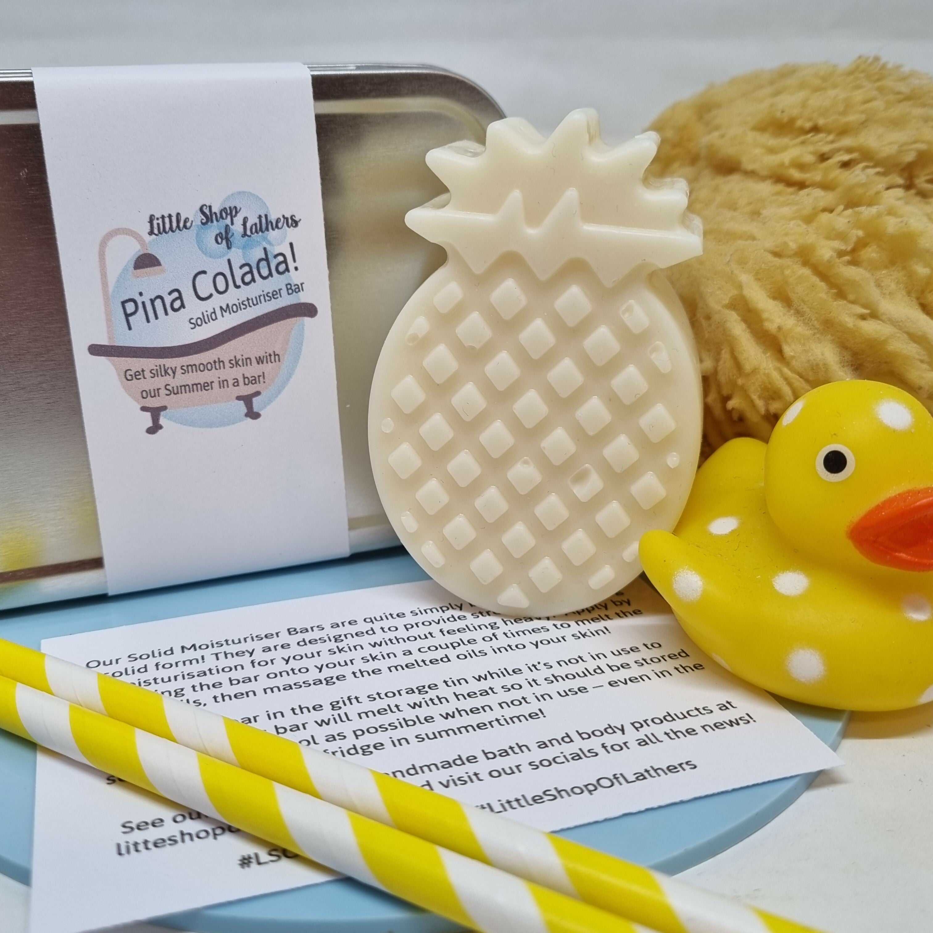 Pina Colada Solid Moisturiser Bar