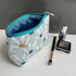 Small Make Up Bag - Blue Floral