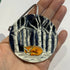 Painted Fox Tree Decoration