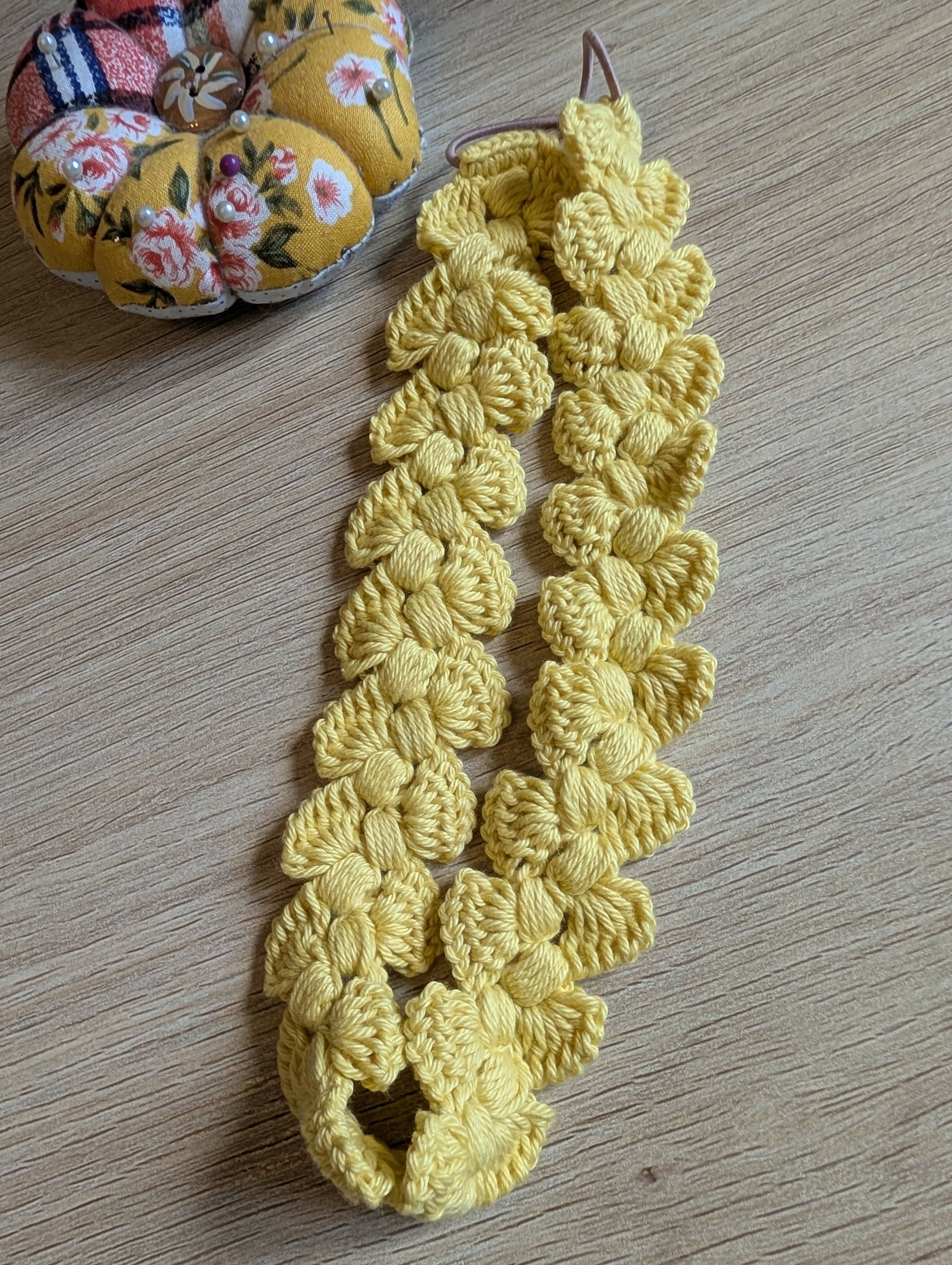 Floral Headband - Yellow