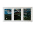 Yorkshire Dales Felted Landscape Triptych framed