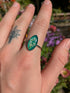 QUEEN'S LACE MARQUISE STAINLESS STEEL RINGS