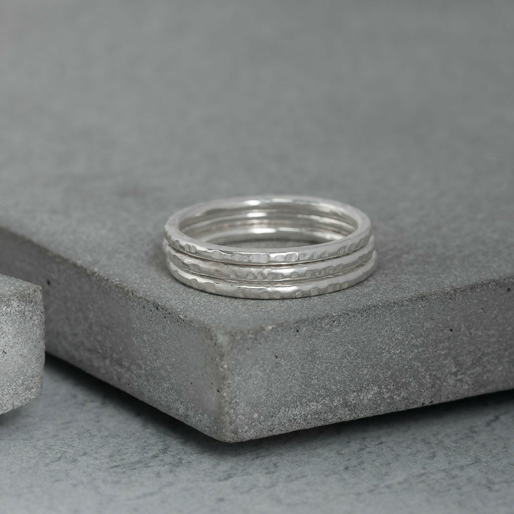 Silver Stacking Rings - Multiple Vairants/Prices