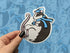 Winter Rat Vinyl Sticker
