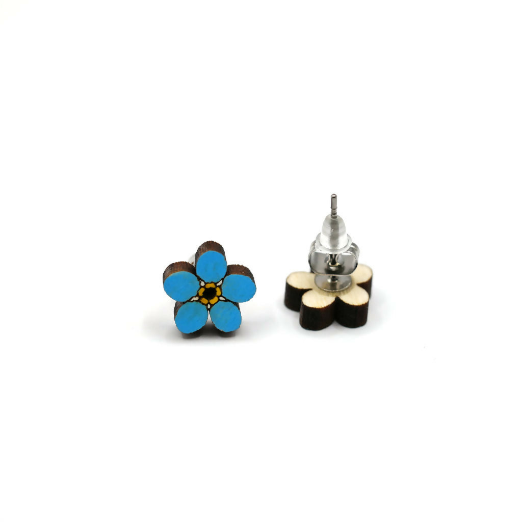 Forget-me-not Stud Earrings