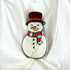 Christmas Snowman Hair Claw / Clip