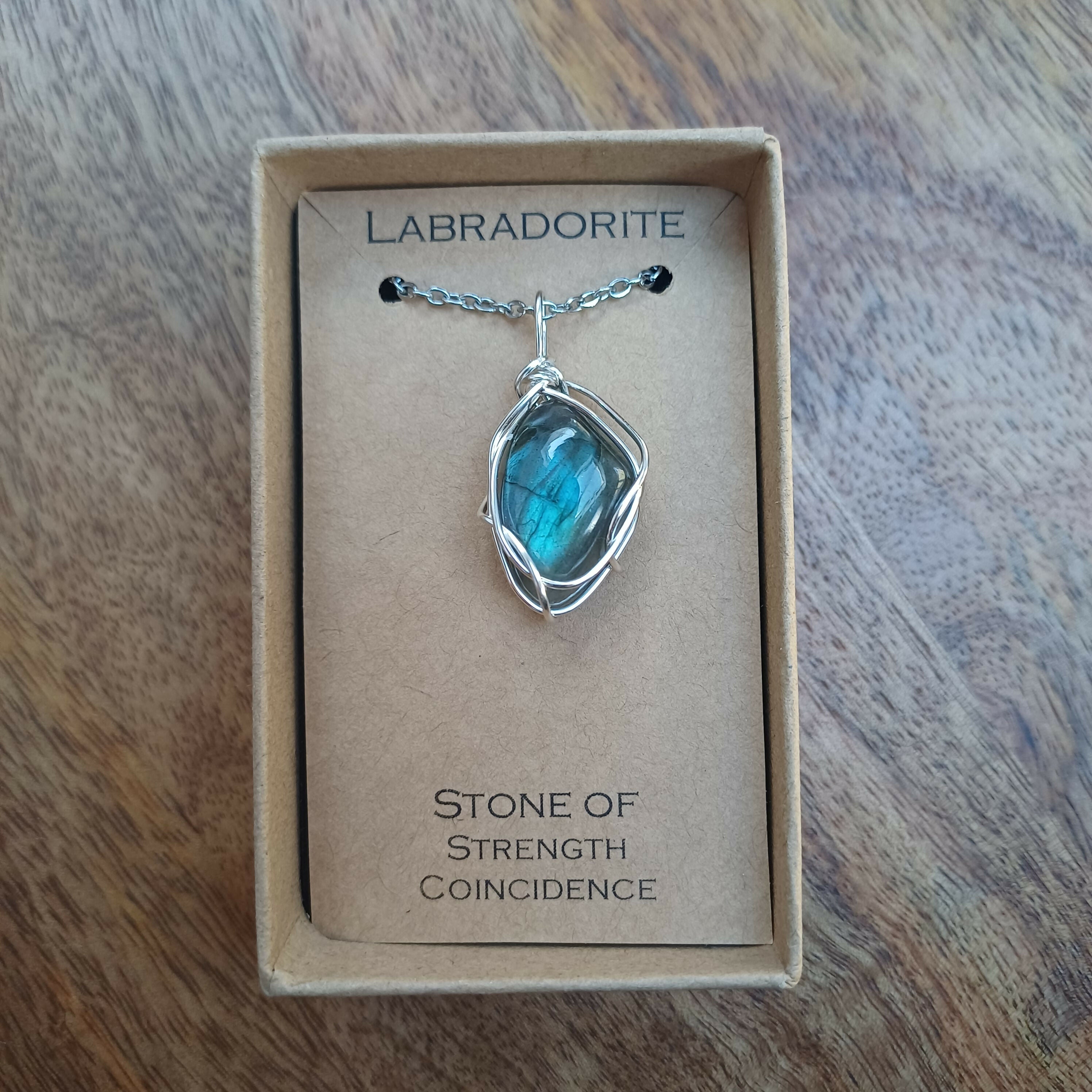Labradorite Wire Wrapped
