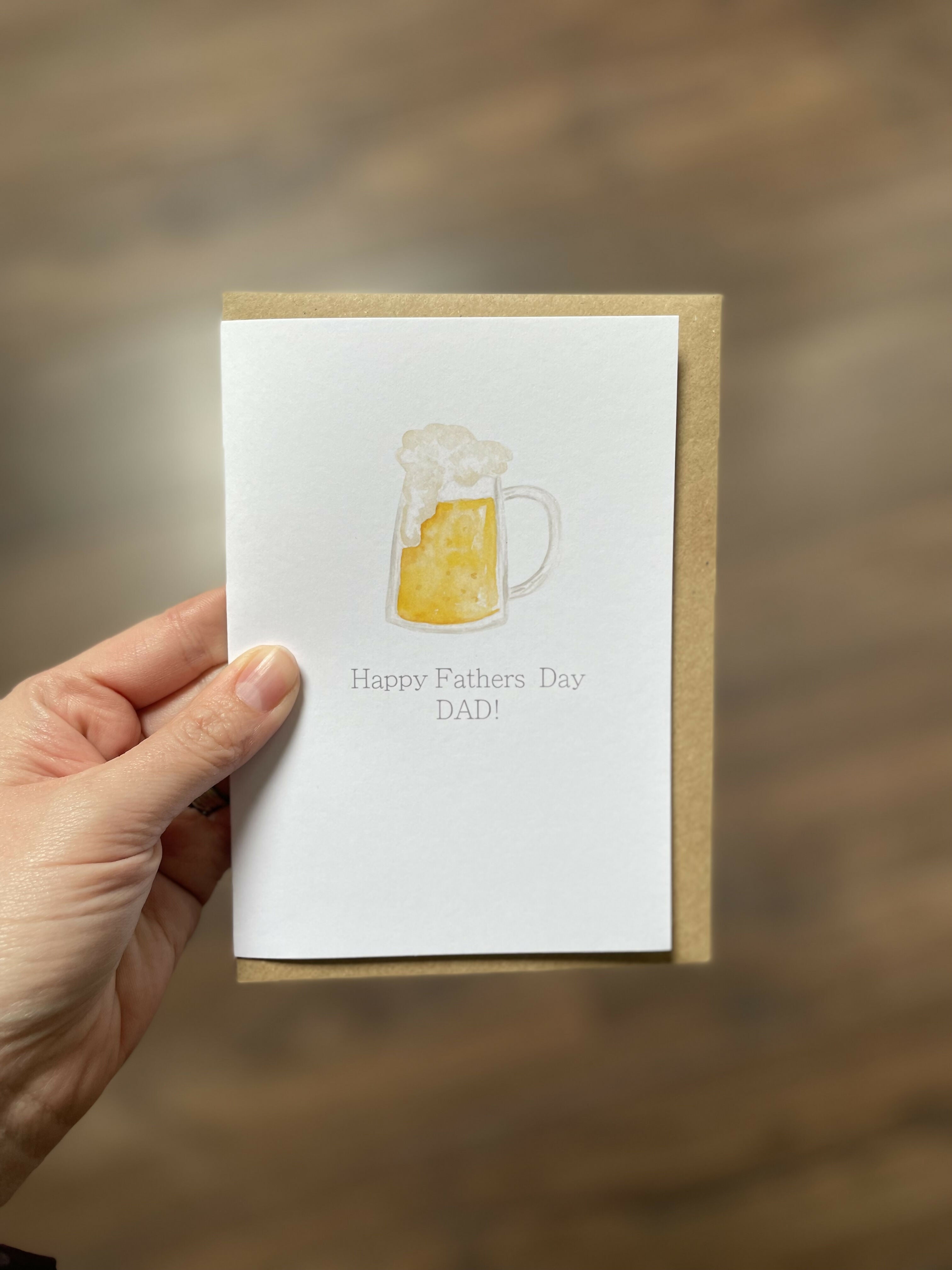 Happy Father’s Day Beer Card