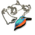 Kingfishers Necklace and Stud Earrings Set