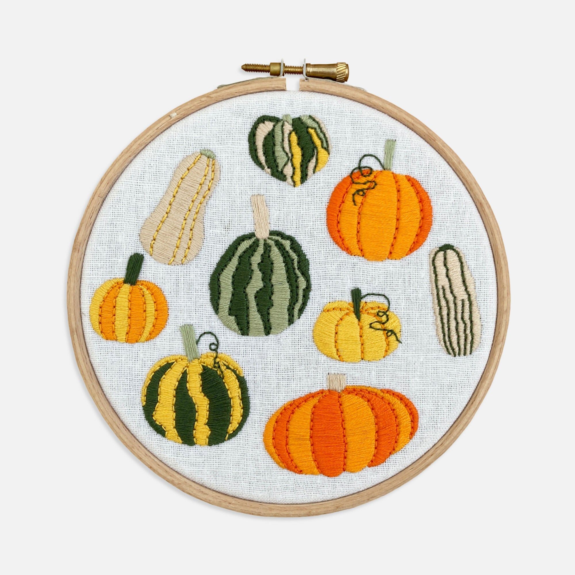 Pumpkin Embroidery Kit