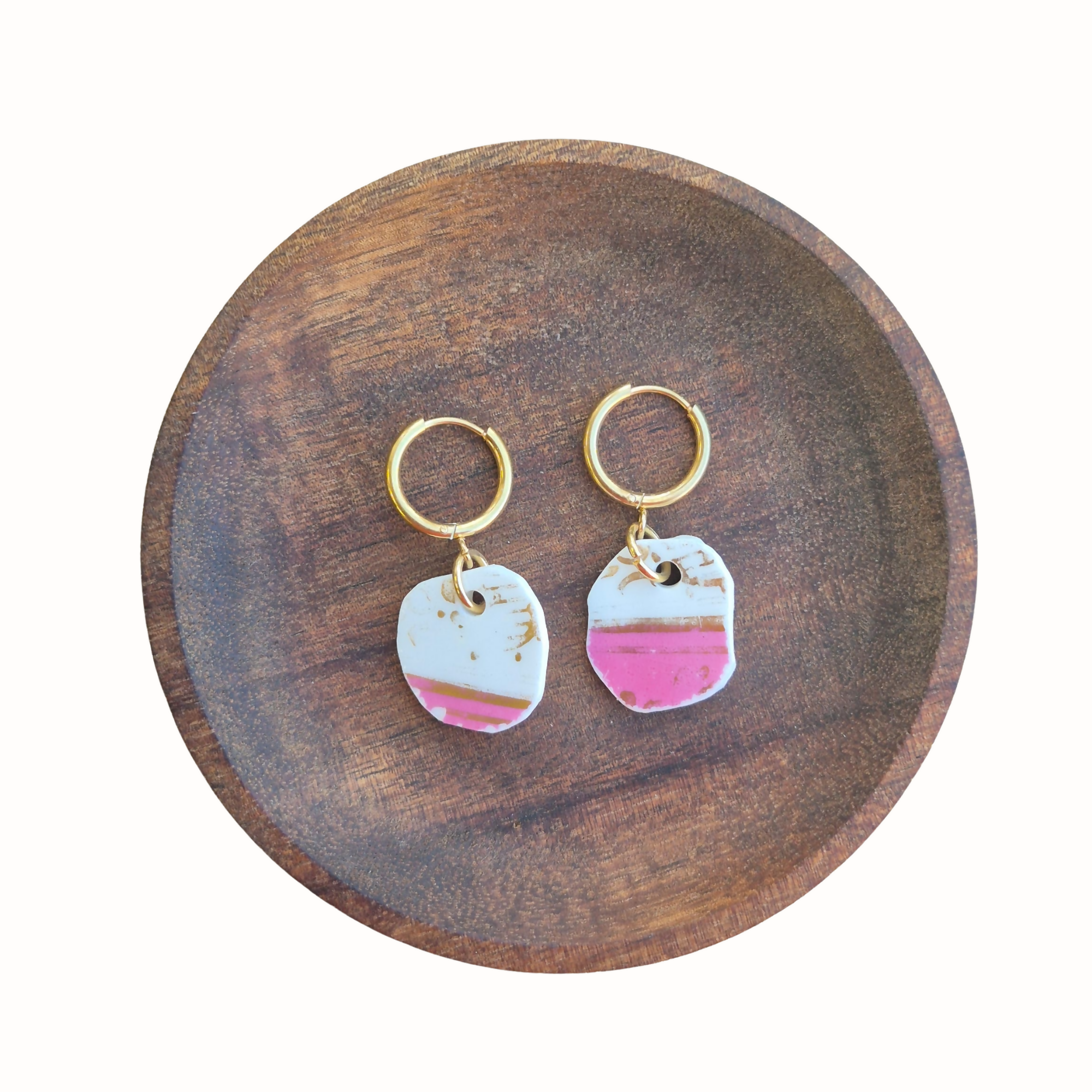 Recycled Ceramic Earring