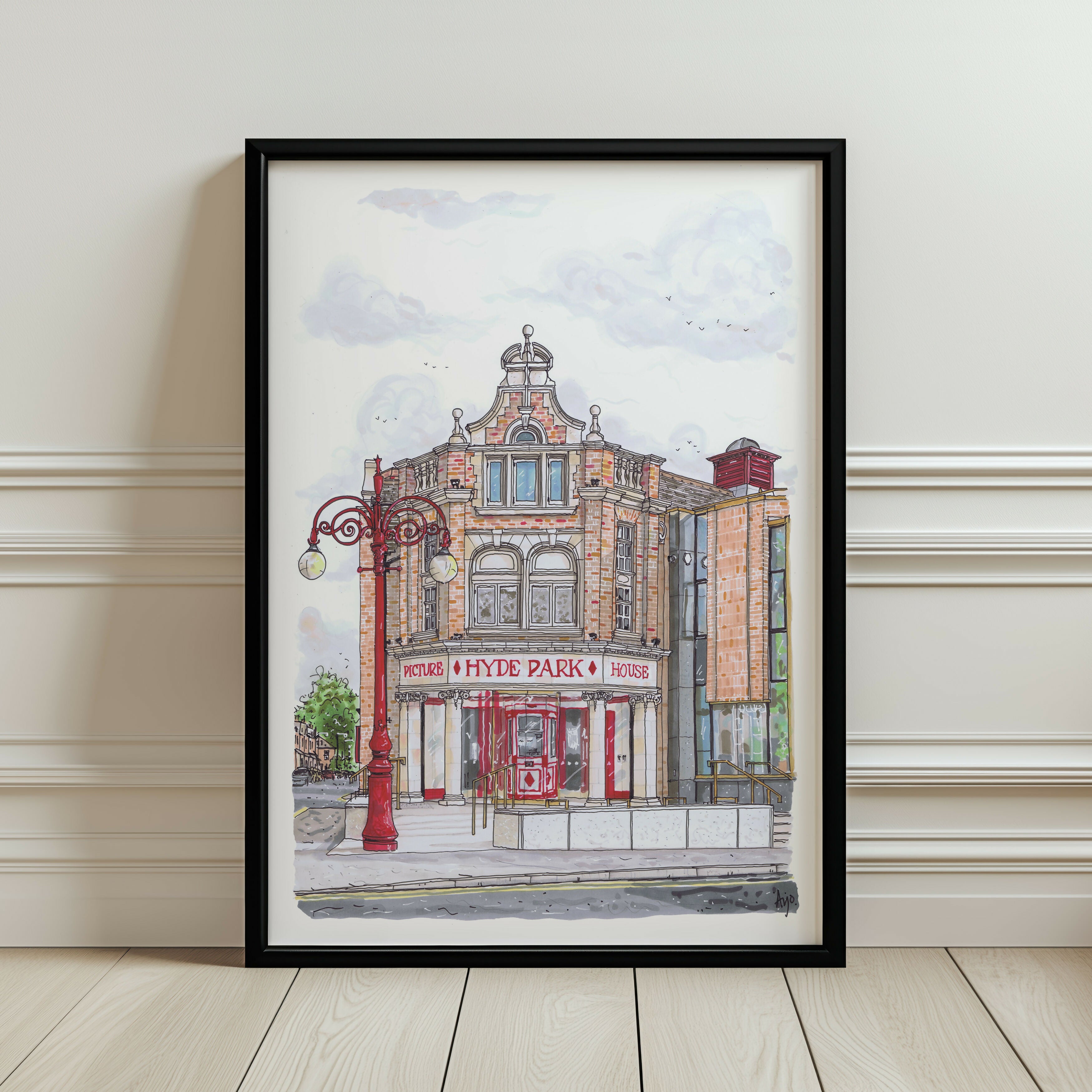 HYDE PARK PICTURE HOUSE PRINT