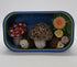 Toadstool and Hedgehog Desk Pet/Buddy Tin