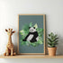 Panda Jungle Print