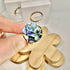 ABALONE ROUND RING SIZE N