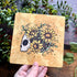 Sunflower Skull Art Print Postcard