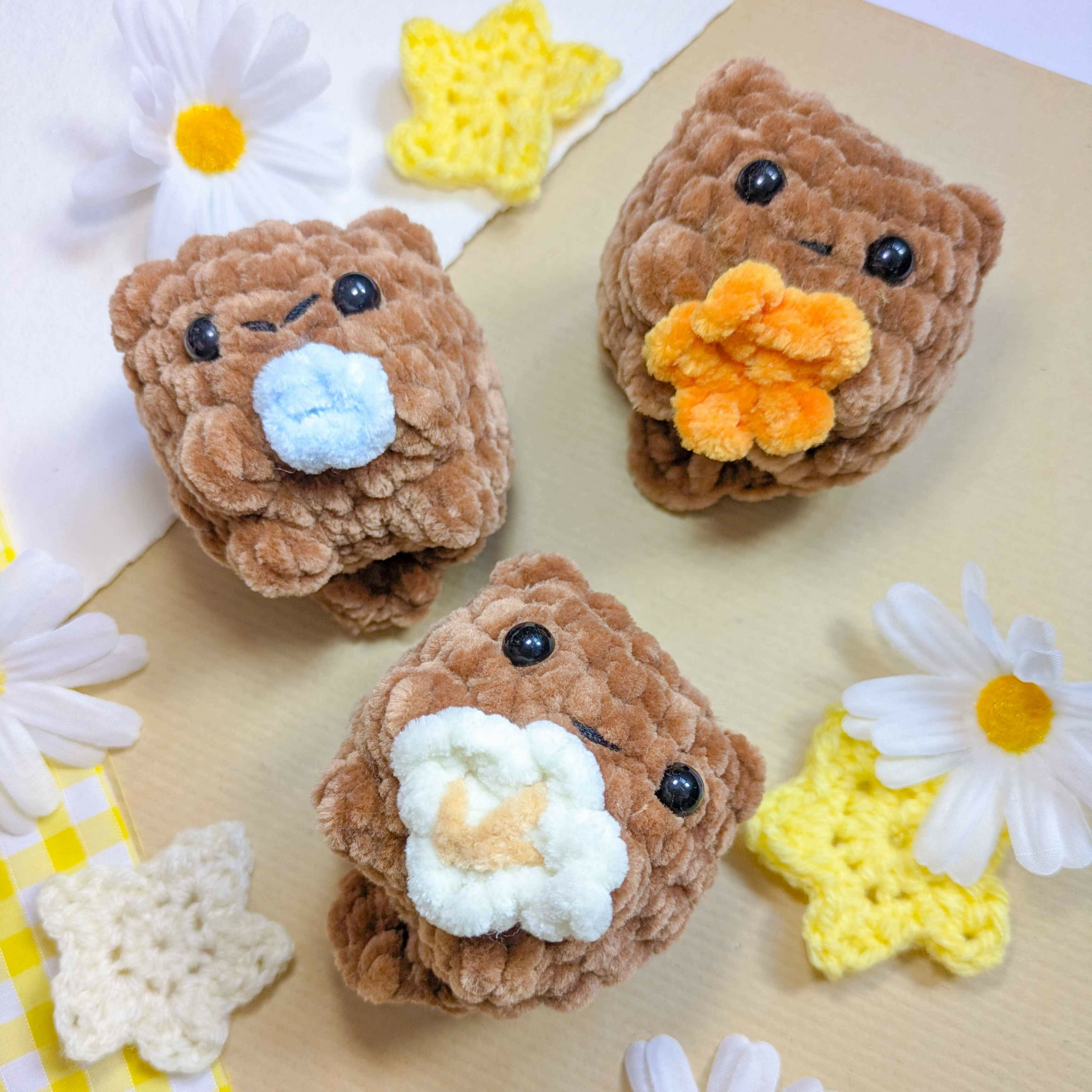 Otter Puff Pud - Crochet Plushie
