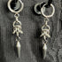 CHAINMAIL SPIKE/DROP EARRINGS - STAINLESS STEEL