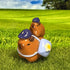 Sassy Capybara Duo With Flower Bag Figure