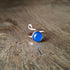 Handmade Adjustable Copper Blue Agate Ring Size O