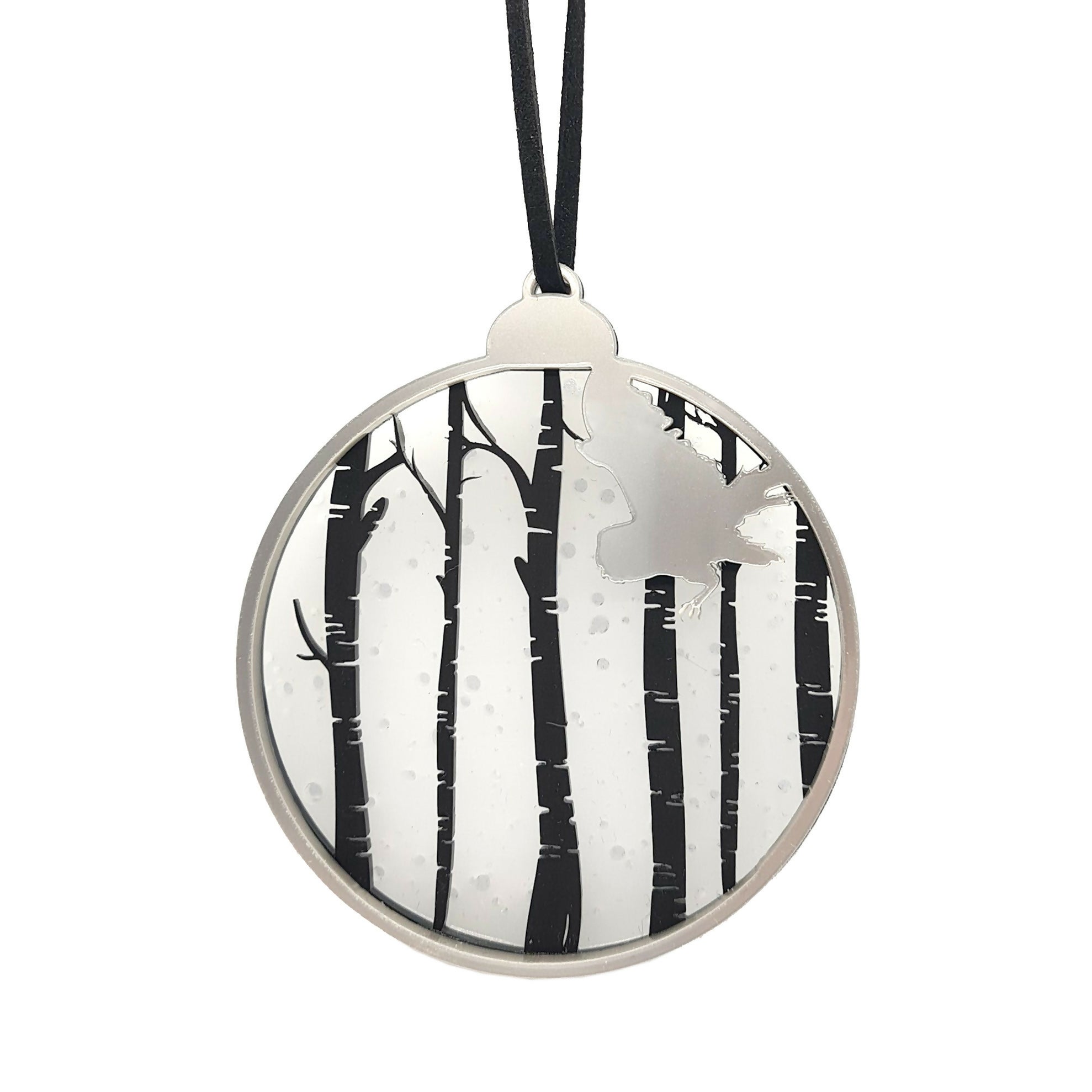 Owl Winter Woodland Bauble