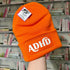 ADHD Cuffed Rectangular Patch Beanie Hat