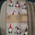 Luxury Double Sided Christmas Gnome Linen Look Table Runner