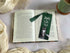 Tabby Cat Bookmark Green