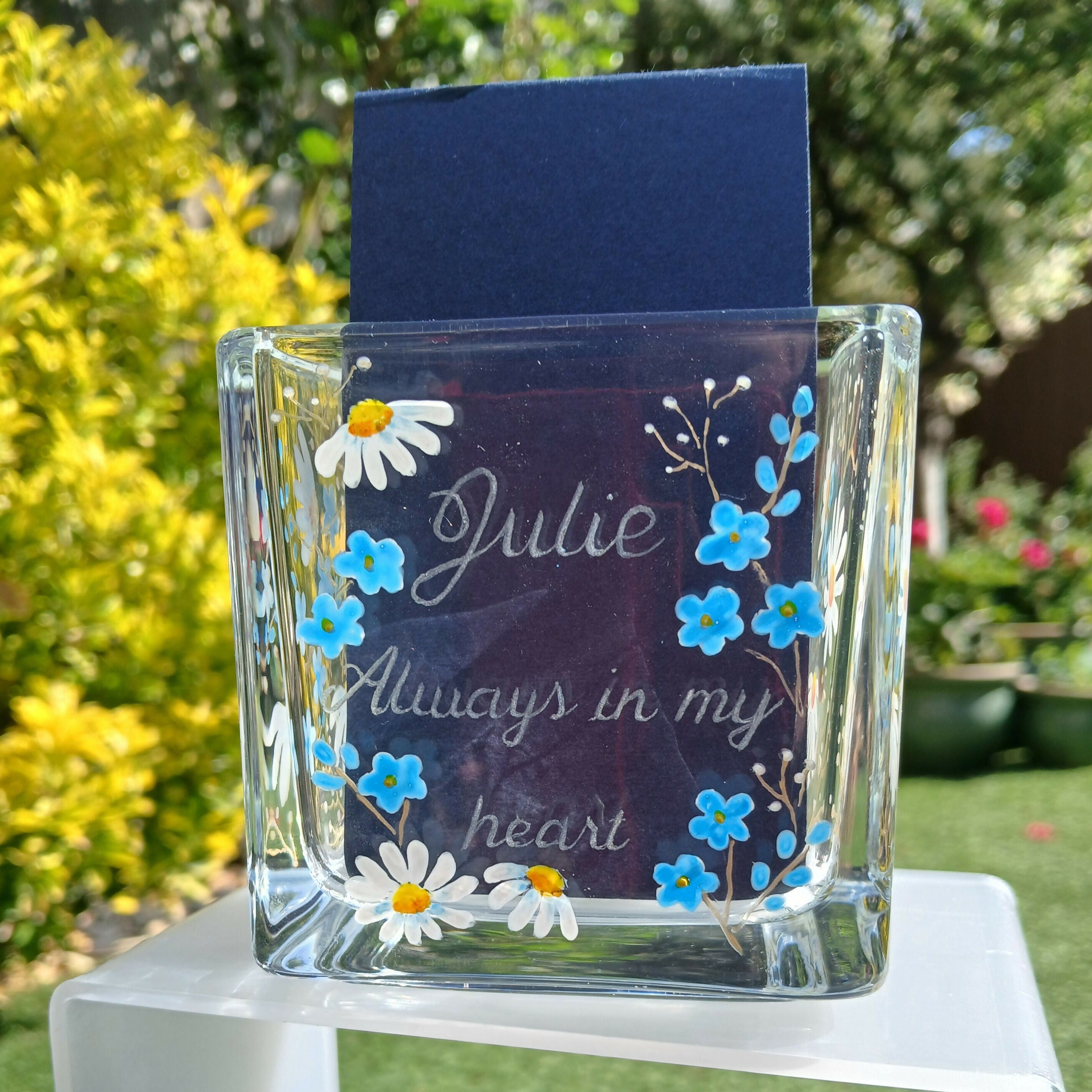 Engraved Cube or Suncatcher
