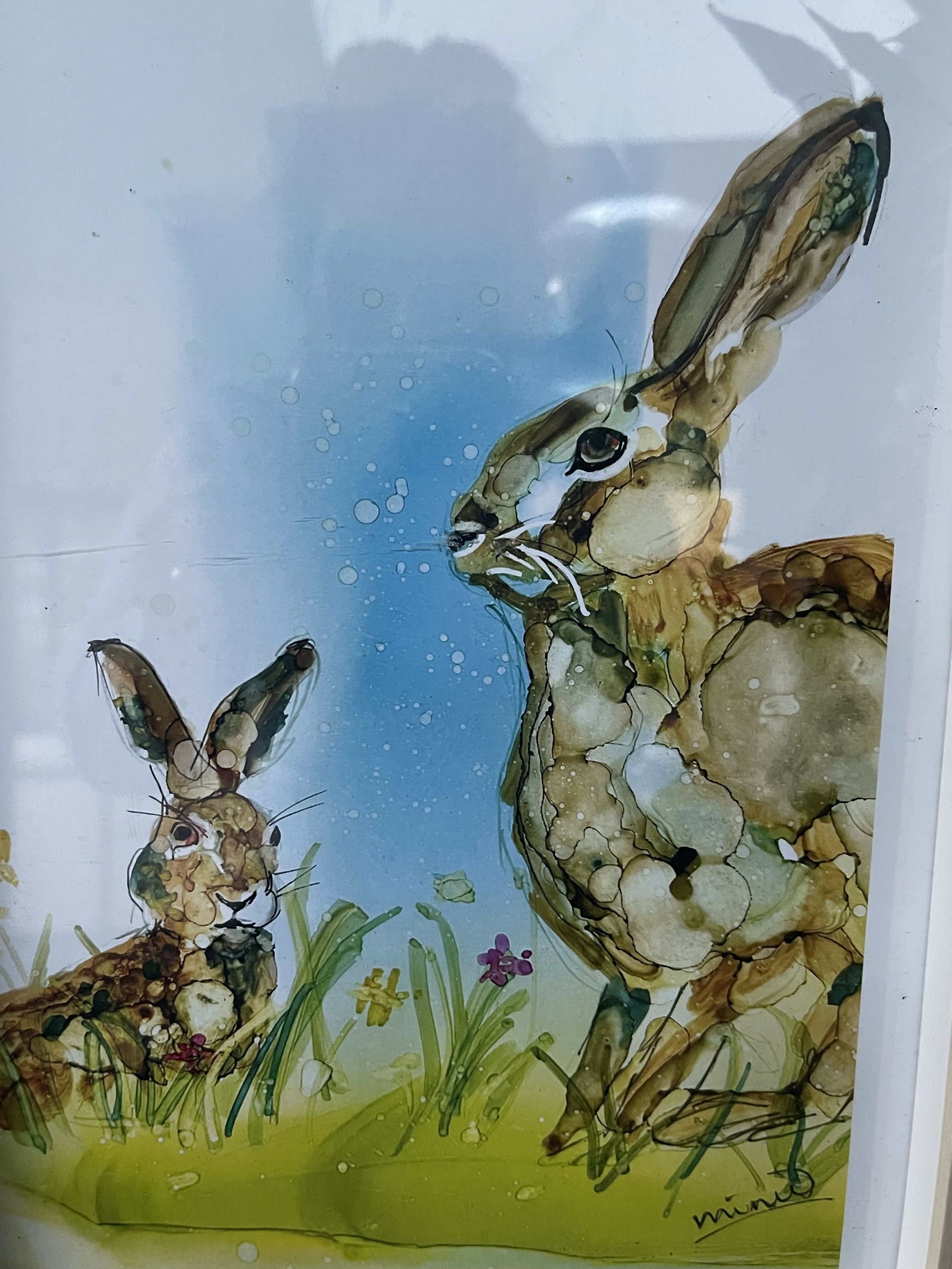 Mamma and Bunny - Limited Edition Print