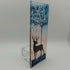 Fused Glass Silhouette Stag Tealight