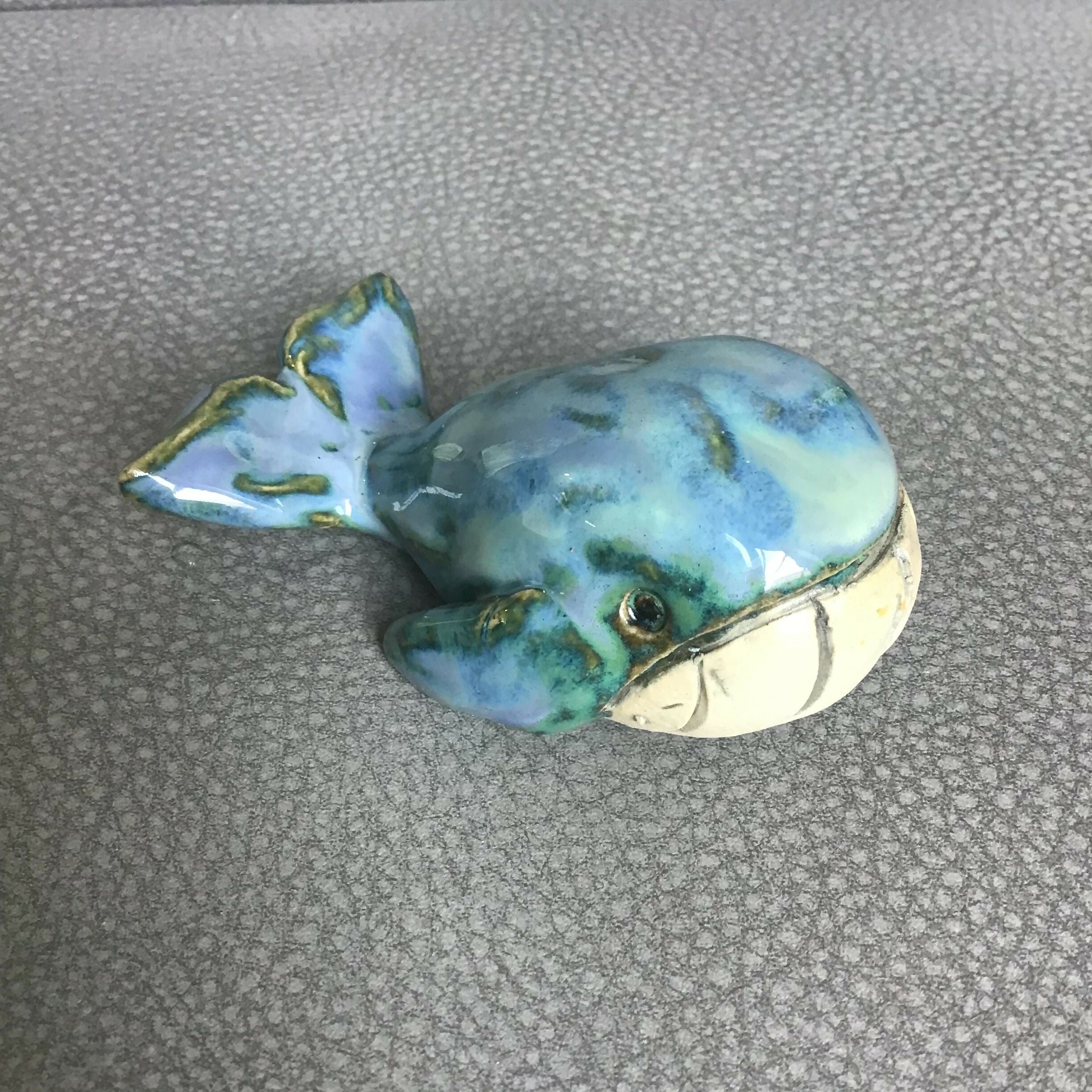 Small Whale Sculpture - Assorted Colours