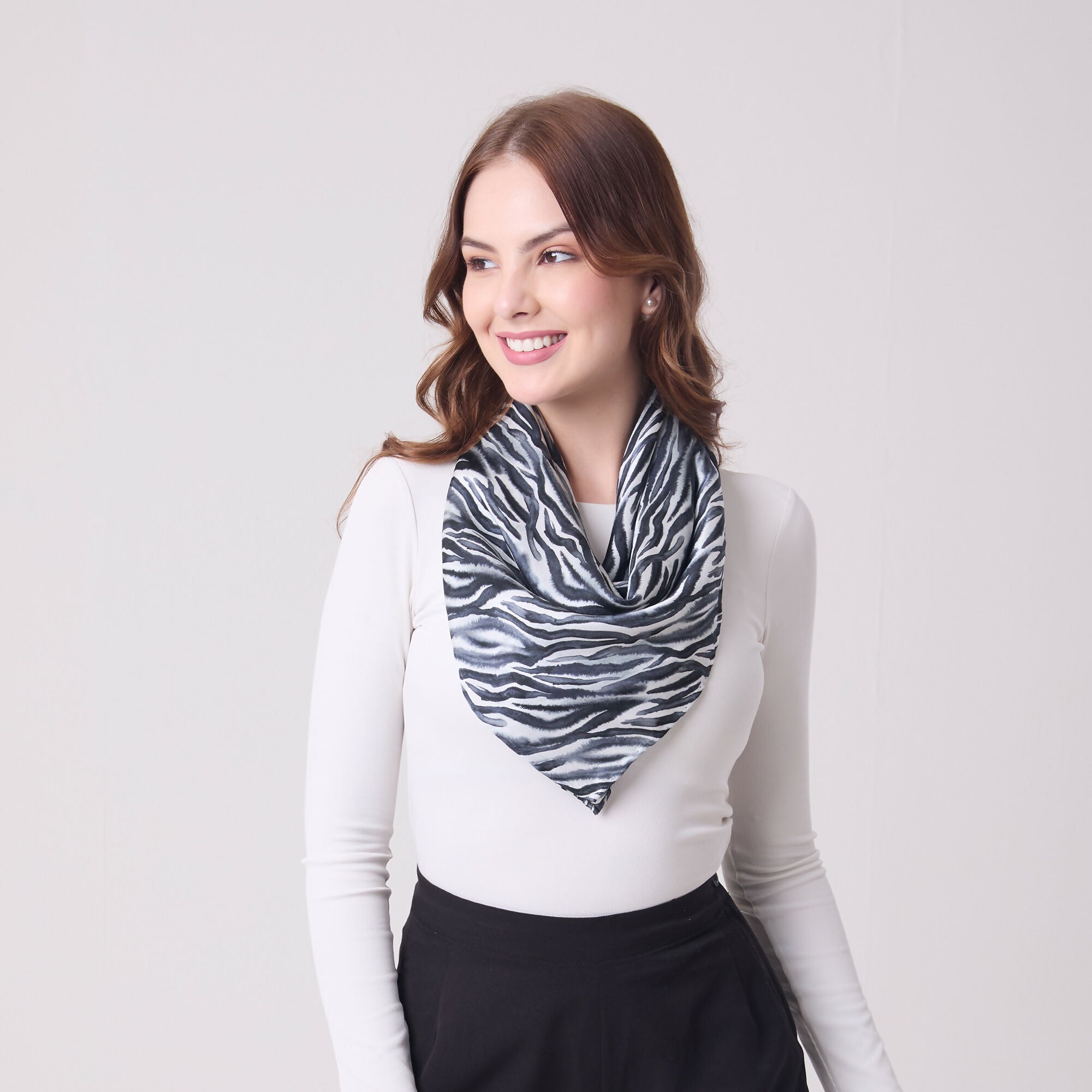 Large Square Silk Scarf - Various Designs