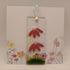 Fused Glass Flower Card