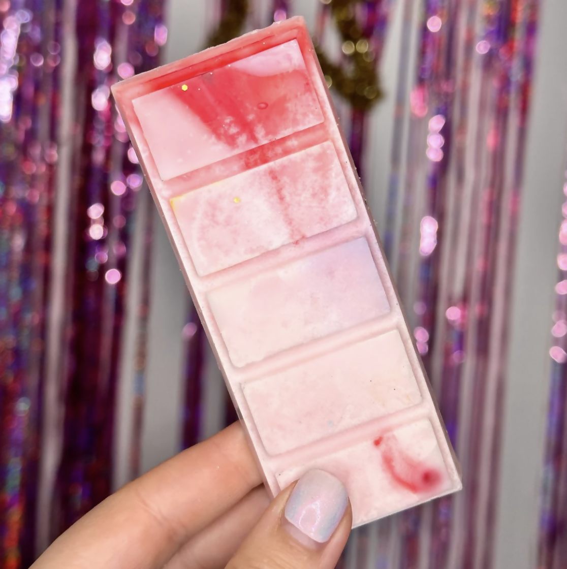 Candycane Lane - Peppermint Candycane Fragranced Vegan Wax Melt Snap Bar