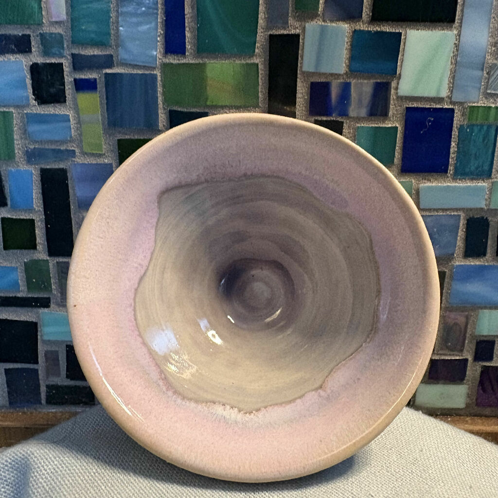 Pink and Purple Small Bowl