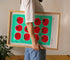 Tomatoes Hand Painted Art Print
