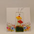 Fused Glass Flower Card