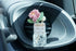 Pink Peony Flower Car Air Freshener