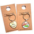 Hull Map Keyring - Random Design