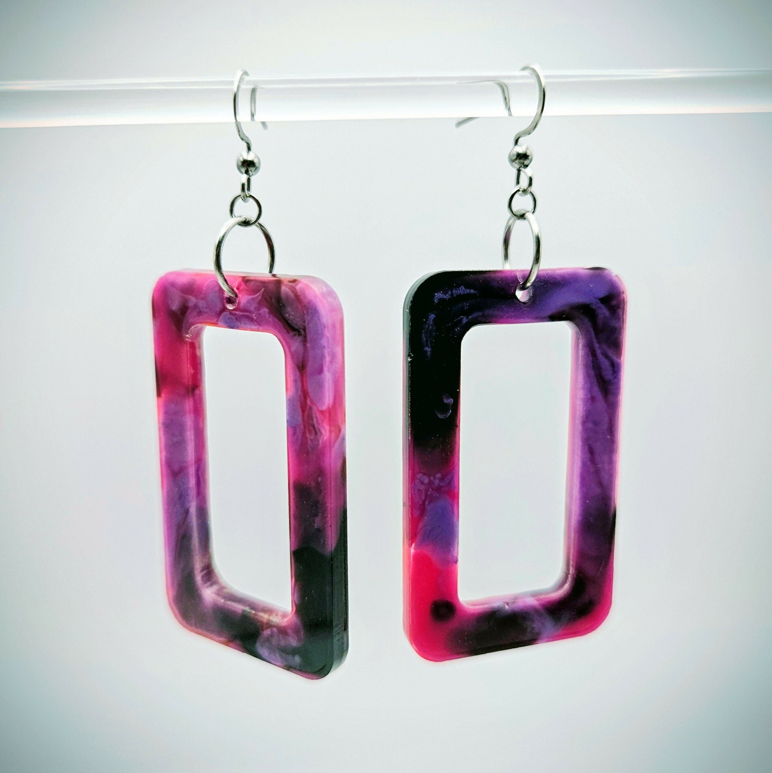 BOLD RESIN EARRINGS
